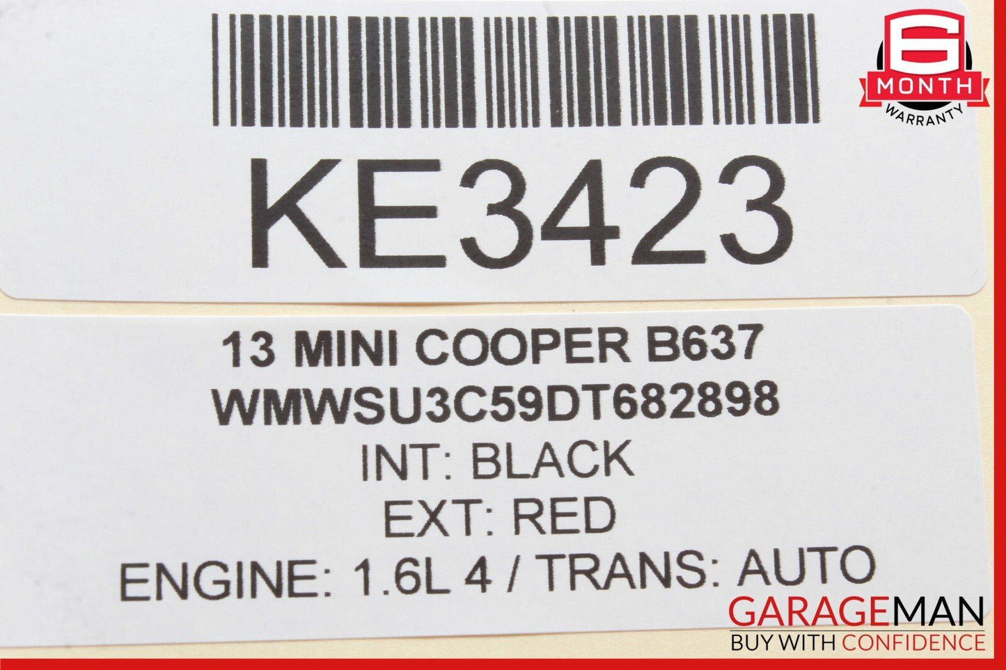 07-15 Mini Cooper Left Center Dash Middle Vent A/C AC RG/23989/155 OEM