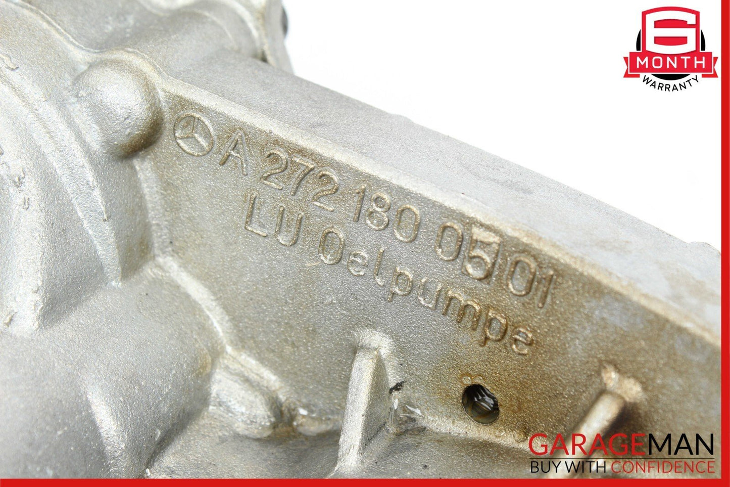 05-11 Mercedes W211 E350 C230 3.0L V6 Engine Motor Oil Pump Assembly OEM