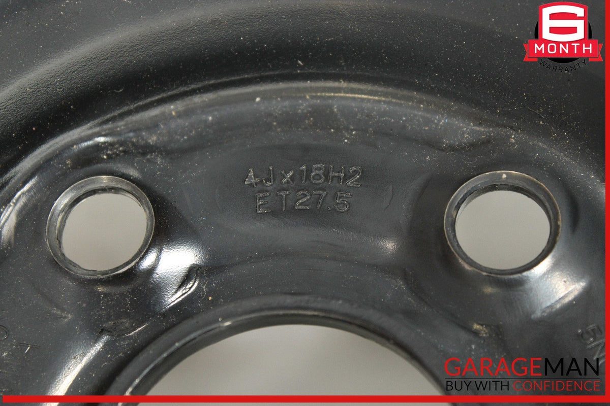 15-18 Audi Q3 Emergency Spare Tire Wheel Donut Rim R18 OEM
