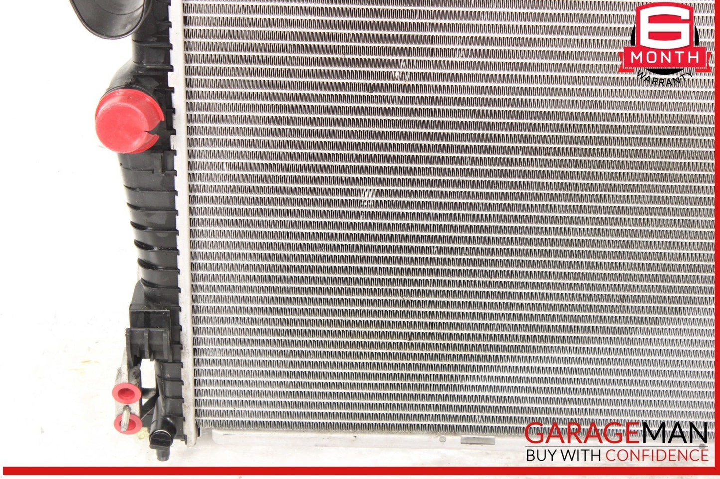 03-08 Mercedes R230 SL500 Engine Radiator A/C AC Air Condenser Oil Cooler Assy