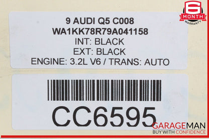 09-12 Audi Q5 3.2L Automatic 6 Speed Transmission 1084435040 OEM 157k