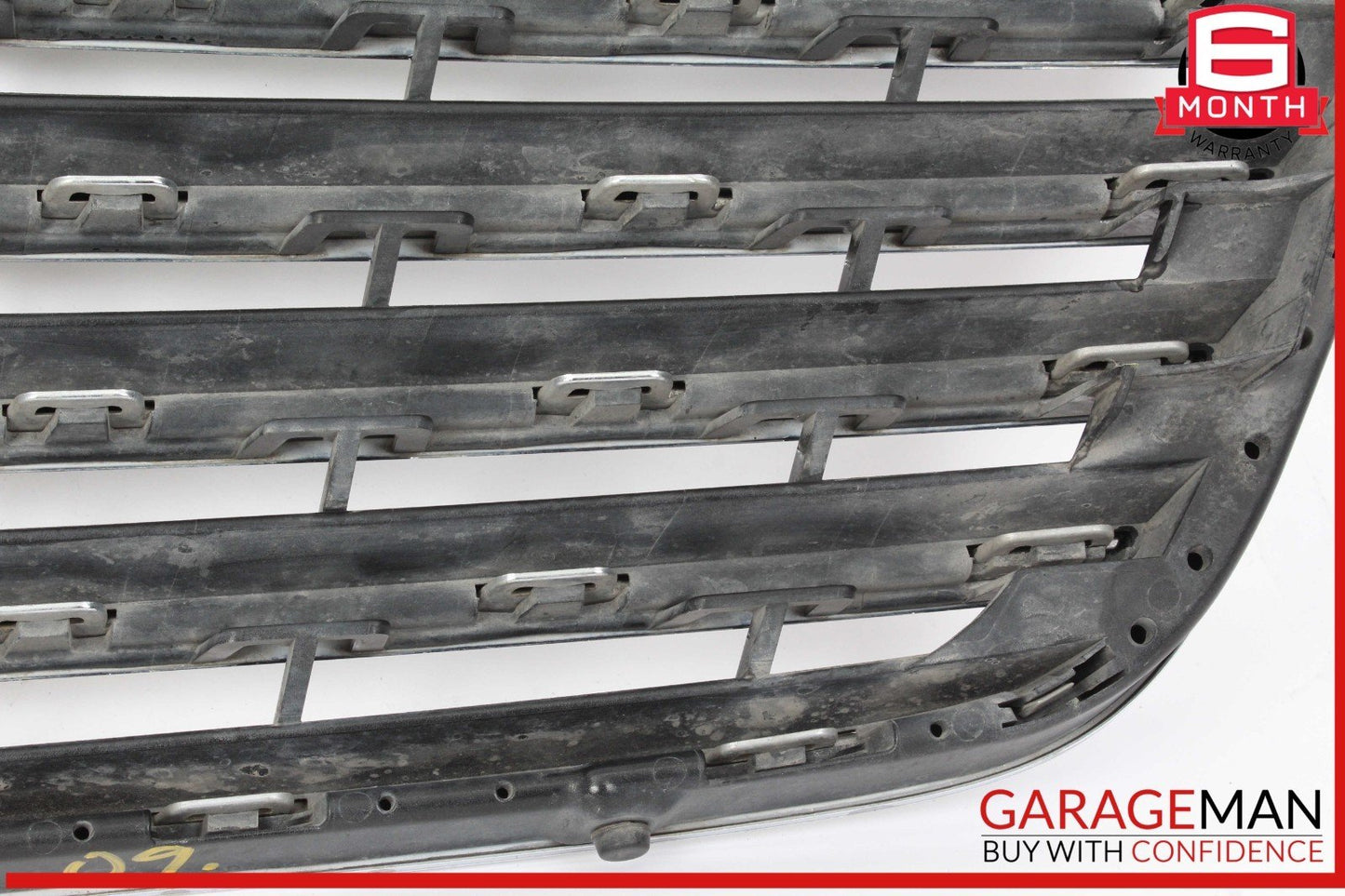 07-09 Mercedes W211 E550 E350 Front Center Bumper Grill Grille Trim Cover Panel