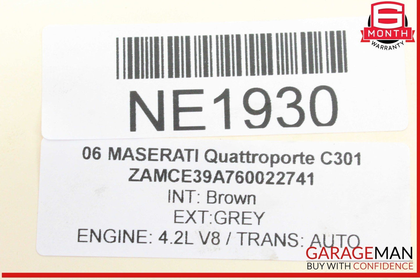 06-10 Maserati Quattroporte M139 Rear Right Side Spindle Knuckle Hub OEM