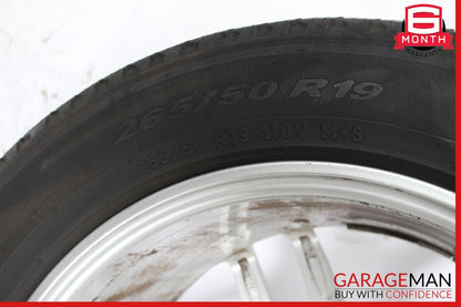 11-18 Porsche Cayenne 958 8.5 X 19 19" Wheel Rim Silver 7P5601025A OEM