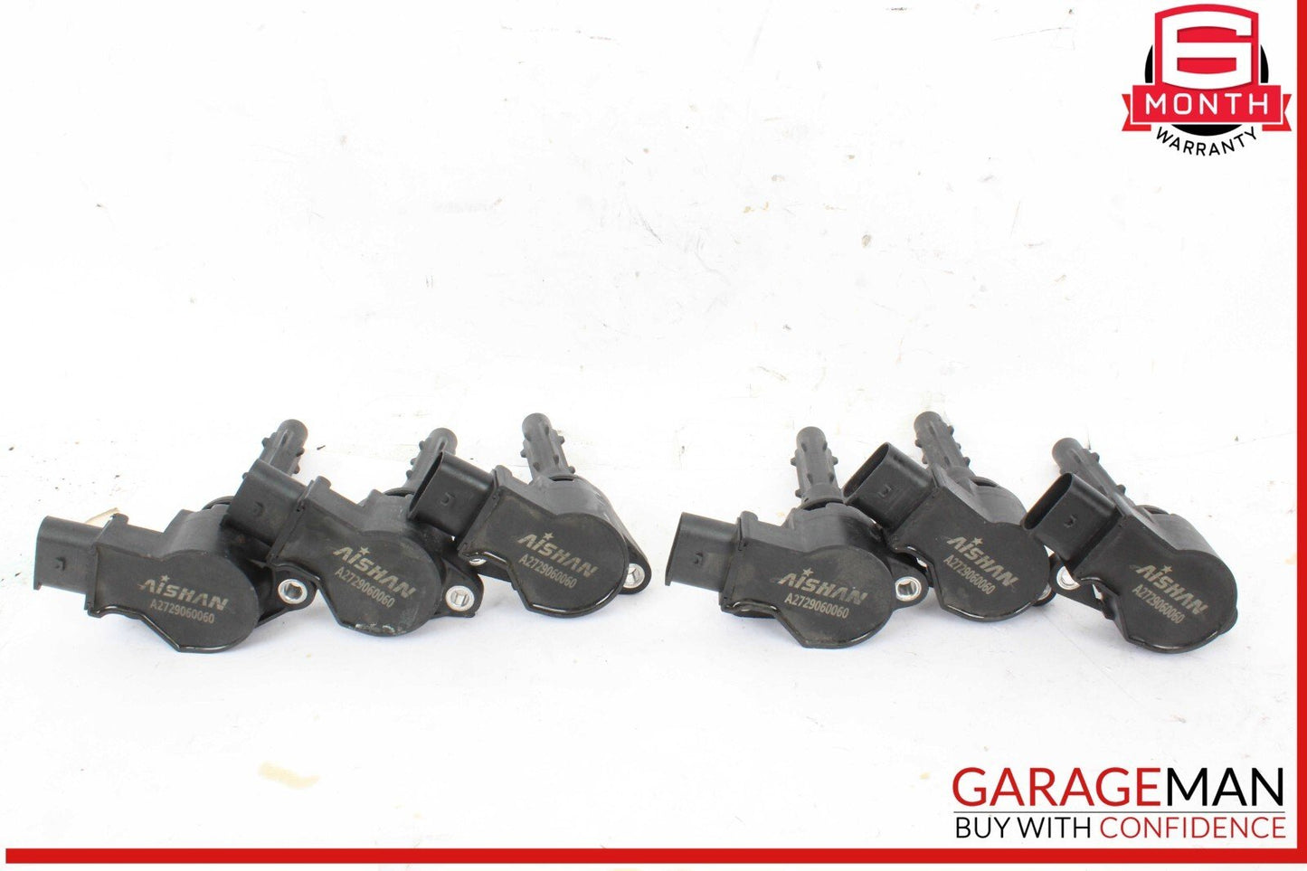 05-13 Mercedes W212 E350 Wagon GLK350 M272 Ignition Coil Spark Plug Set of 6 Pc OEM