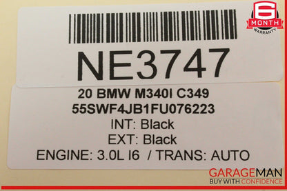 19-24 BMW M340i G20 Rear Left Driver Side Window Regulator Motor 8495867 OEM
