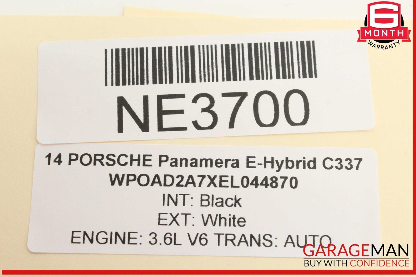 10-18 Porsche Panamera 970 E-Hybrid Front Right Side Seat Control Switch OEM