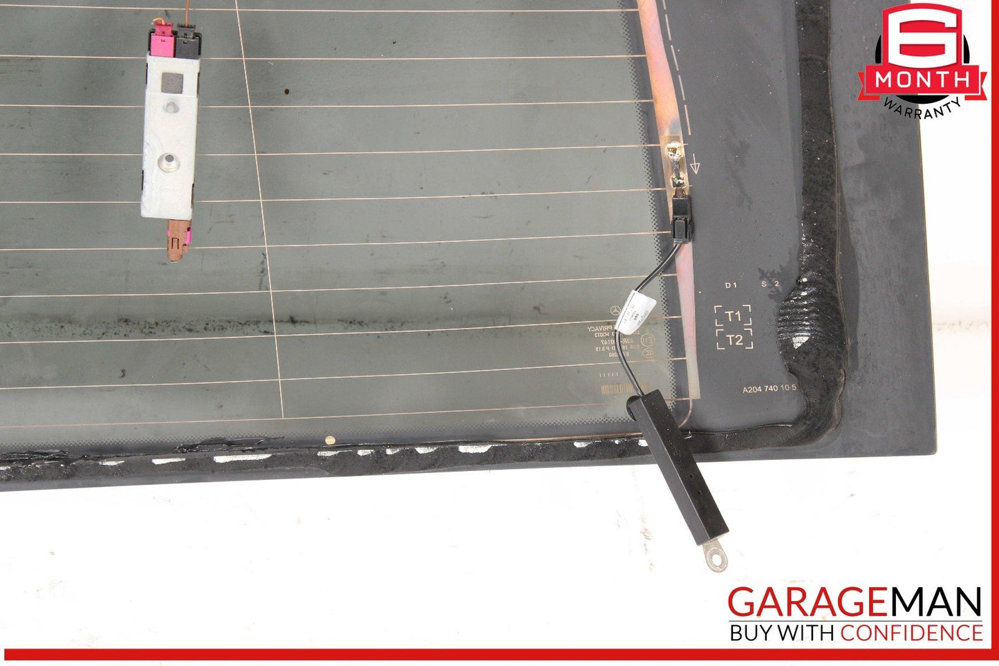 10-15 Mercedes X204 GLK350 Trunk Lid Tailgate Hatch Windshield Window Glass OEM