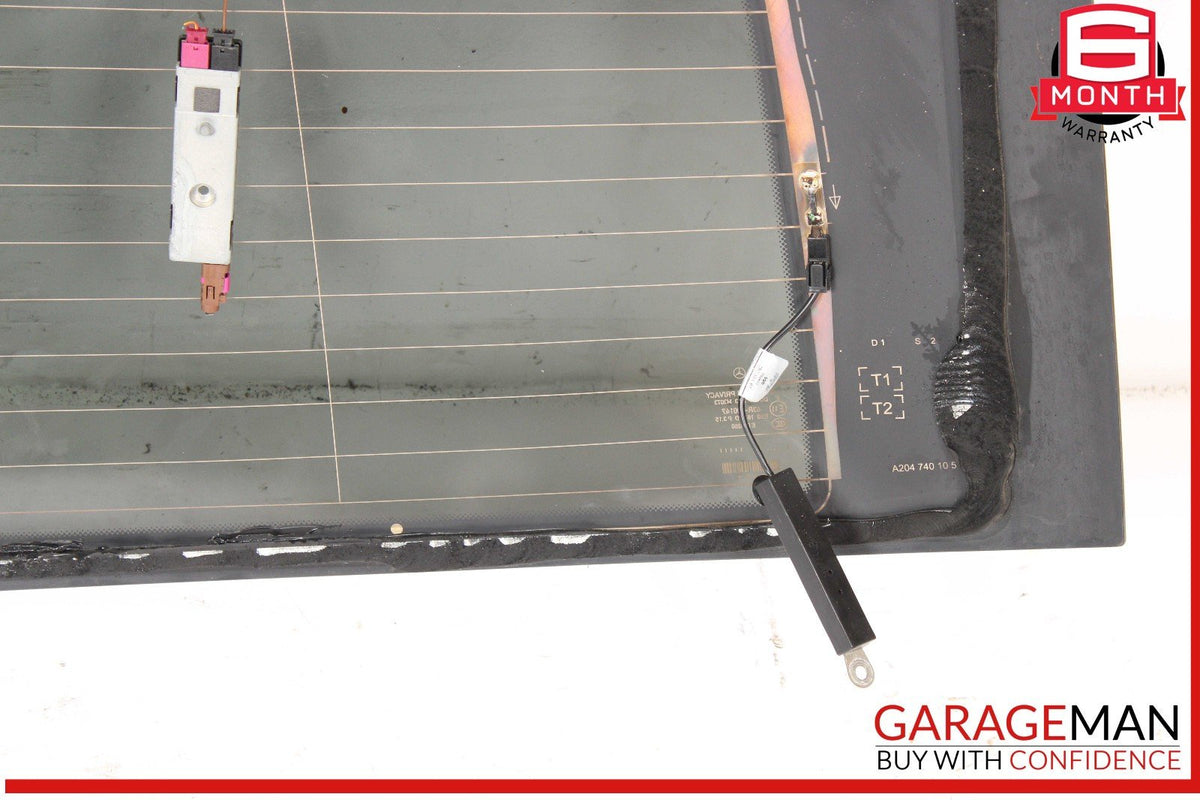 10-15 Mercedes X204 GLK350 Trunk Lid Tailgate Hatch Windshield Window Glass OEM