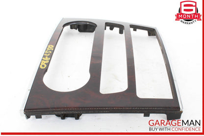06-12 Mercedes X164 GL550 ML350 Center Console Control Trim Panel Wood Bezel