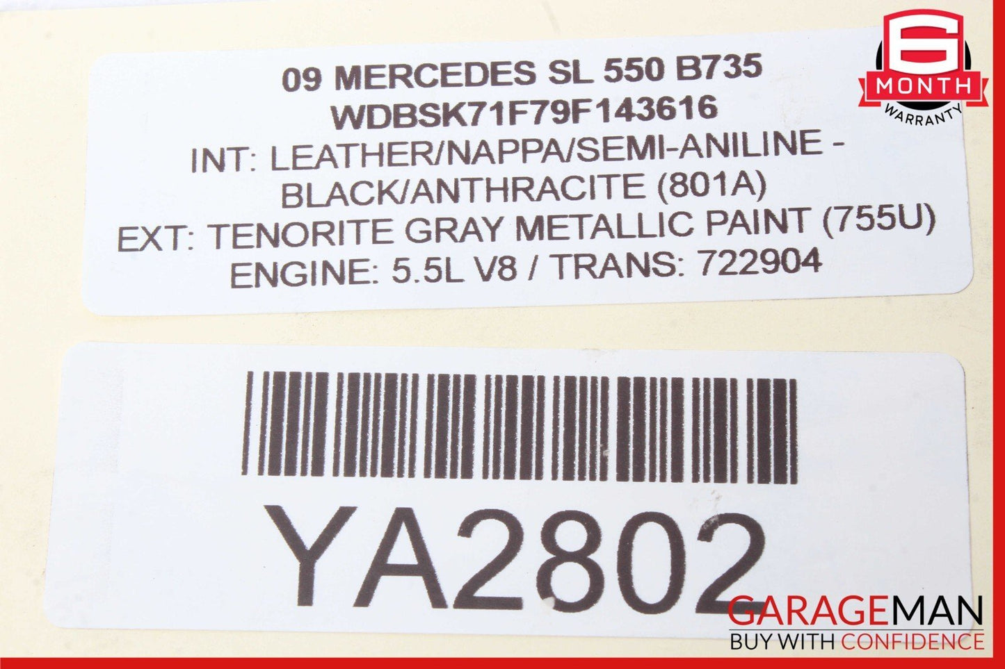 14-19 Mercedes W117 CLA45 AMG GLA250 Power Brake Booster Master Cylinder Assy