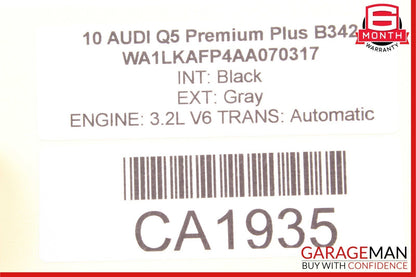 08-14 Audi Q5 A5 Front A/C AC Climate Control Switch Panel Assembly OEM
