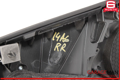 12-18 Audi A6 Rear Right Side Interior Door Trim Panel Cover Assembly OEM