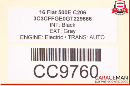 12-17 Fiat 500 Cradle Powertrain 68233551AA OEM