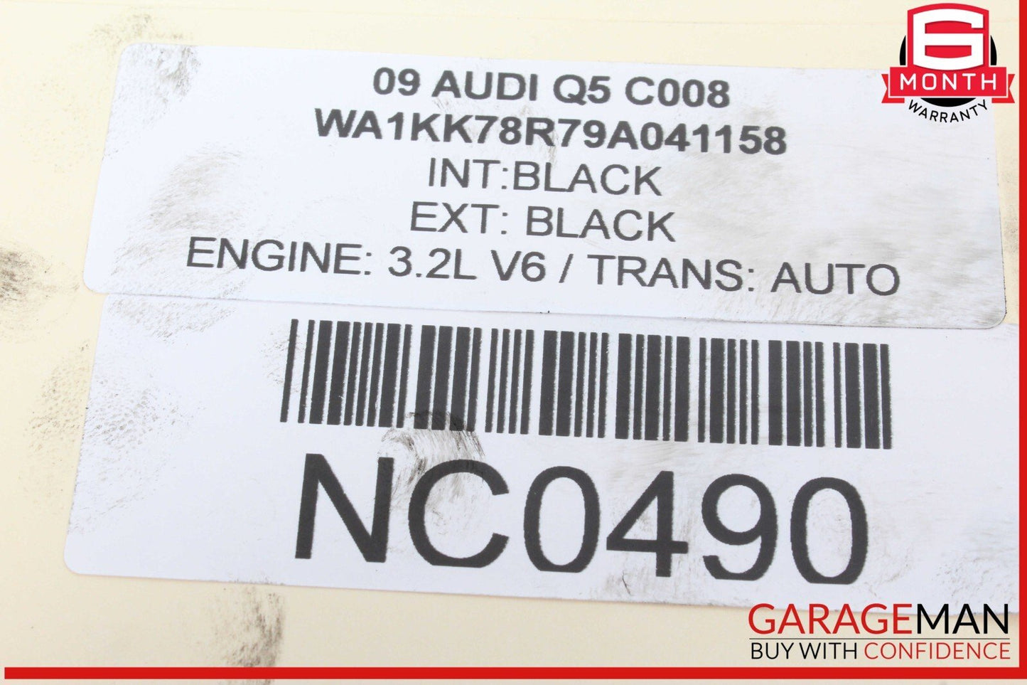 09-12 Audi Q5 Engine Cylinder Head Left Side 06E103403A OEM