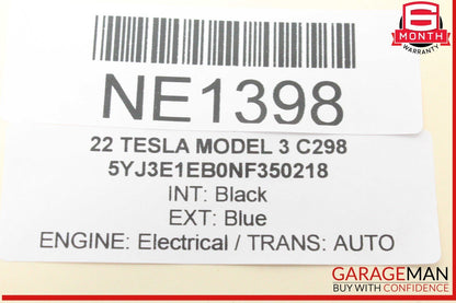17-23 Tesla Model 3 Front Hood Bonnet Lock Latch Actuator 150039700E OEM