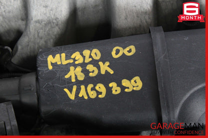 98-02 Mercedes W163 ML320 CLK320 E320 3.2L V6 Engine Motor Block Assembly 183k