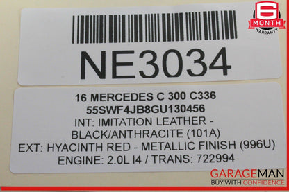 15-18 Mercedes W205 C300 C350e Navigation Radio CD Command Control Unit OEM