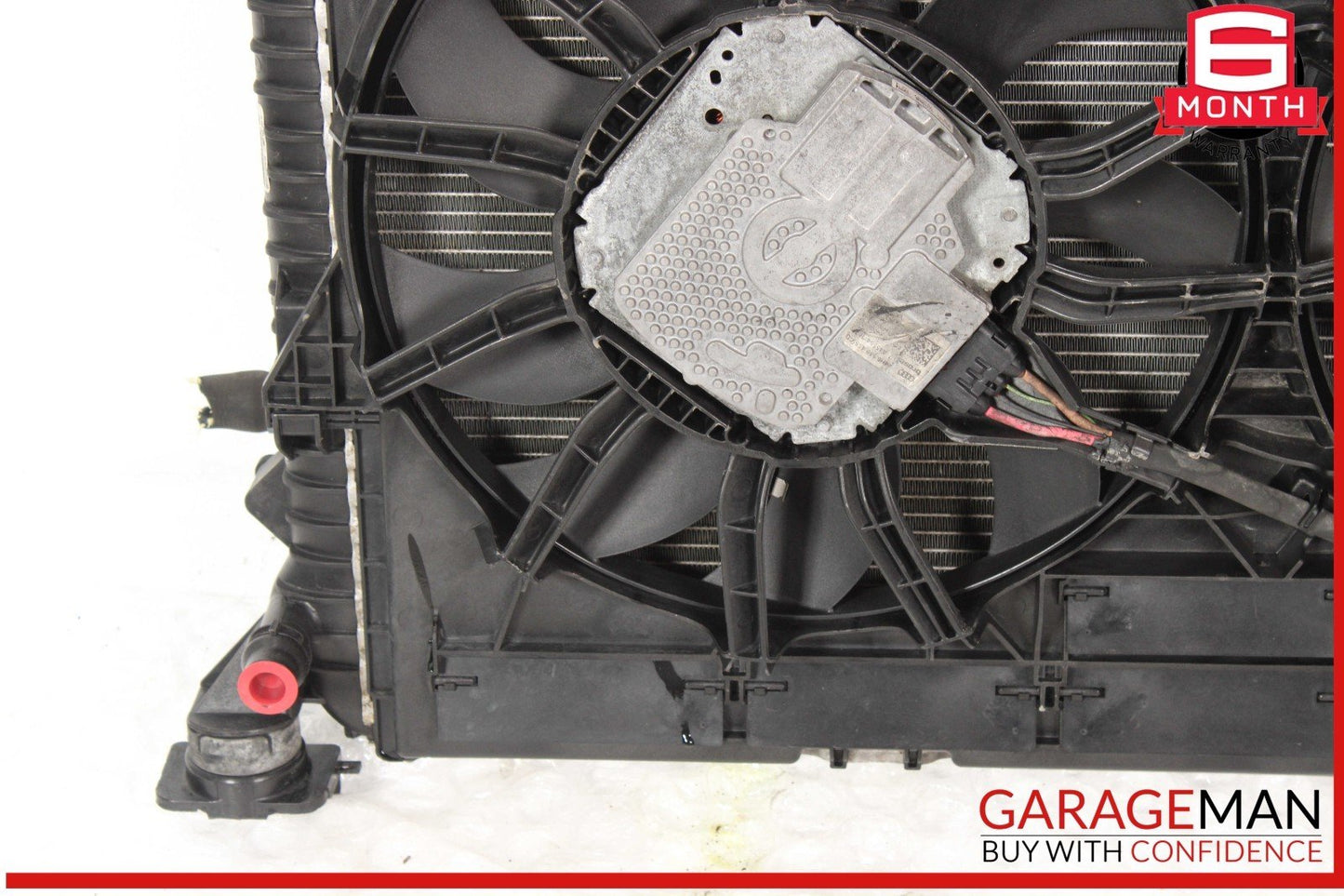 12-18 Audi A7 A6 Engine Radiator Condenser Cooler Fan Assembly OEM