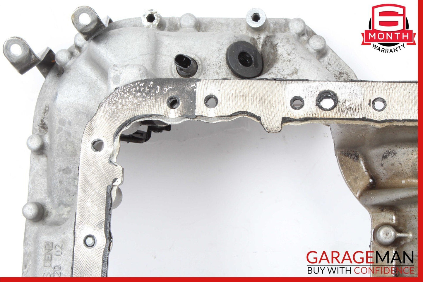 06-13 Mercedes W221 S400 SLK300 Engine Upper Oil Sump Baffle Pan 2720142002 OEM