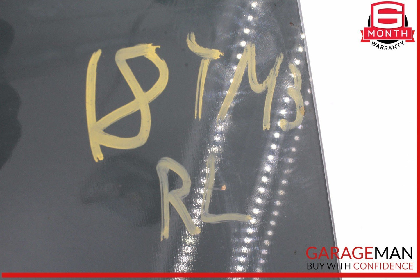 17-23 Tesla Model 3 Rear Left Driver Side Door Window Glass 43R004529 OEM