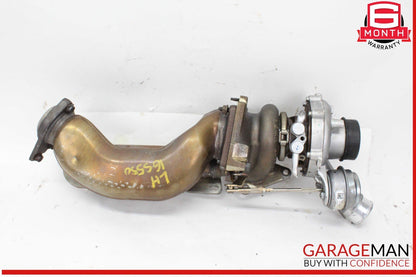 11-18 Mercedes W222 S550 CL550 Left Side Turbocharger Turbo Charger Manifold OEM