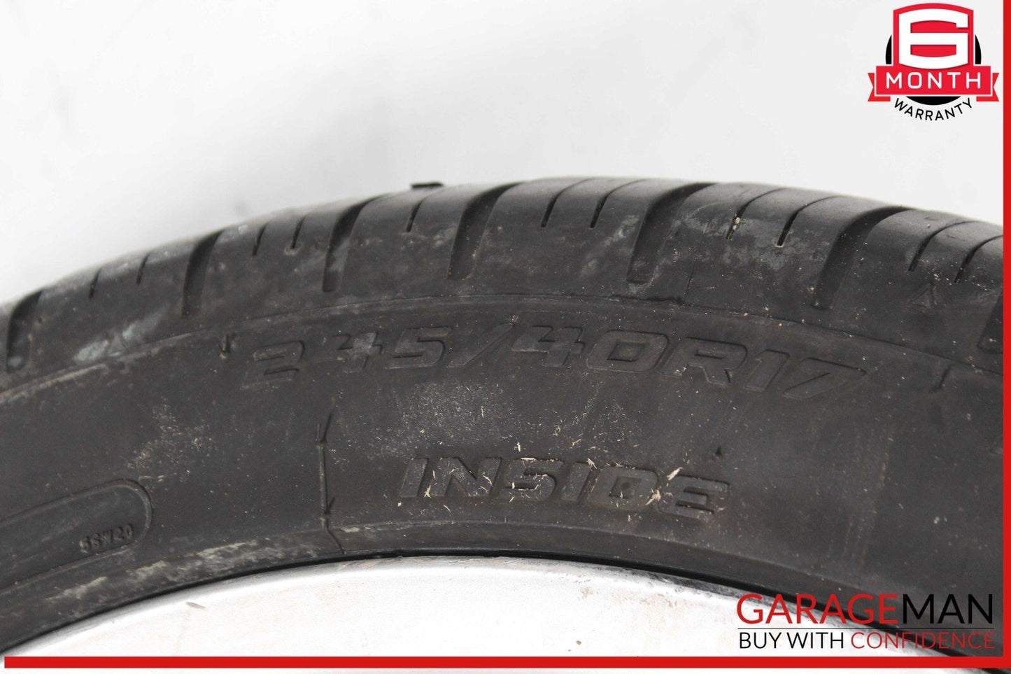 05-08 Mercedes R171 SLK350 SLK280 Rear Wheel Tire Rim 8.5Jx17H2 ET30 R17 OEM