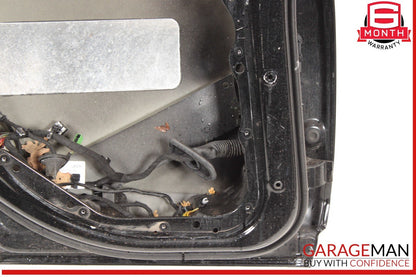 15-21 Mercedes W205 C300 C400 Sedan Rear Left Side Exterior Door Shell Black OEM