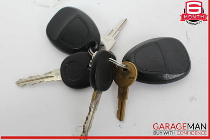 07-10 Saturn Sky Ignition Switch Lock Keys w/ Anti Theft Module Immobilizer OEM
