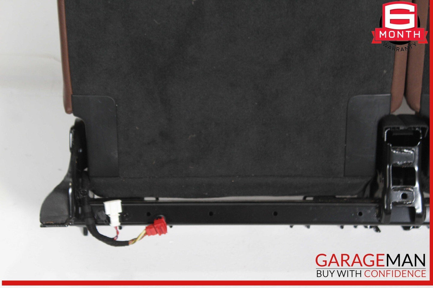 17-19 Audi Q7 Rear 3rd Row Upper Seat Bench Cushion Cover OEM