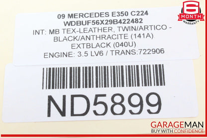 07-11 Mercedes W211 E350 Steering Column Combination Switch Assembly OEM