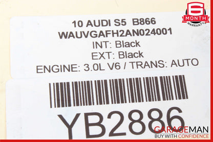 09-12 Audi Q5 Engine Air Intake Cleaner Filter Box Cover 8K0133837E OEM