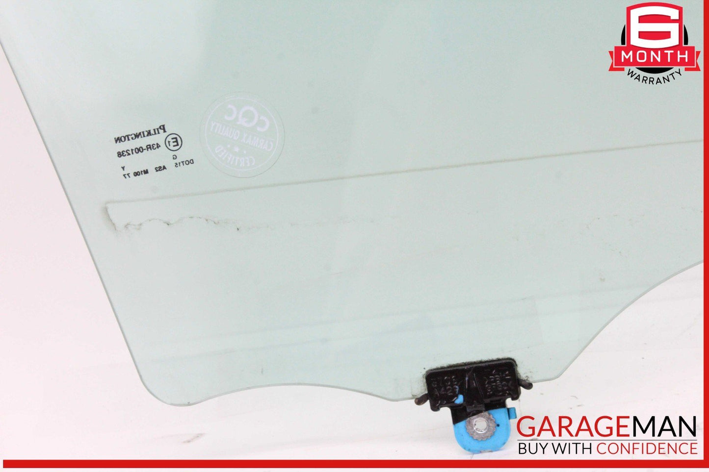 11-24 Mitsubishi Outlander Sport Front Left Door Window Glass OEM