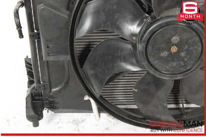 12-15 Mercedes W204 C250 Engine Motor Cooling Radiator A/C AC Condenser Assembly