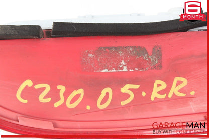 05-07 Mercedes W203 C230 C350 Rear Right Side Taillight Tail Light Lamp OEM