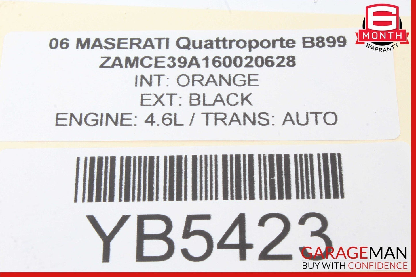 03-19 Maserati Quattroporte M139 GranCabrio M145 Steering Column Switch OEM