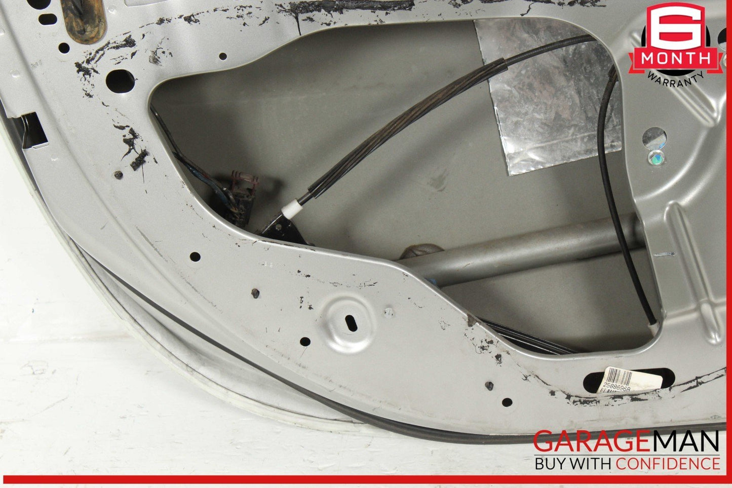 07-10 Saturn Sky Front Left Driver Side Door Shell Panel White OEM