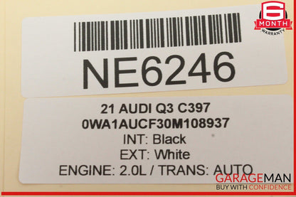 19-24 Audi Q3 Rear Subwoofer Sub Woofer Audio Speaker Bass Box 83A035382 OEM