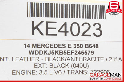 10-20 Mercedes W207 E350 Front Right Window Regulator Motor 2078200642 OEM