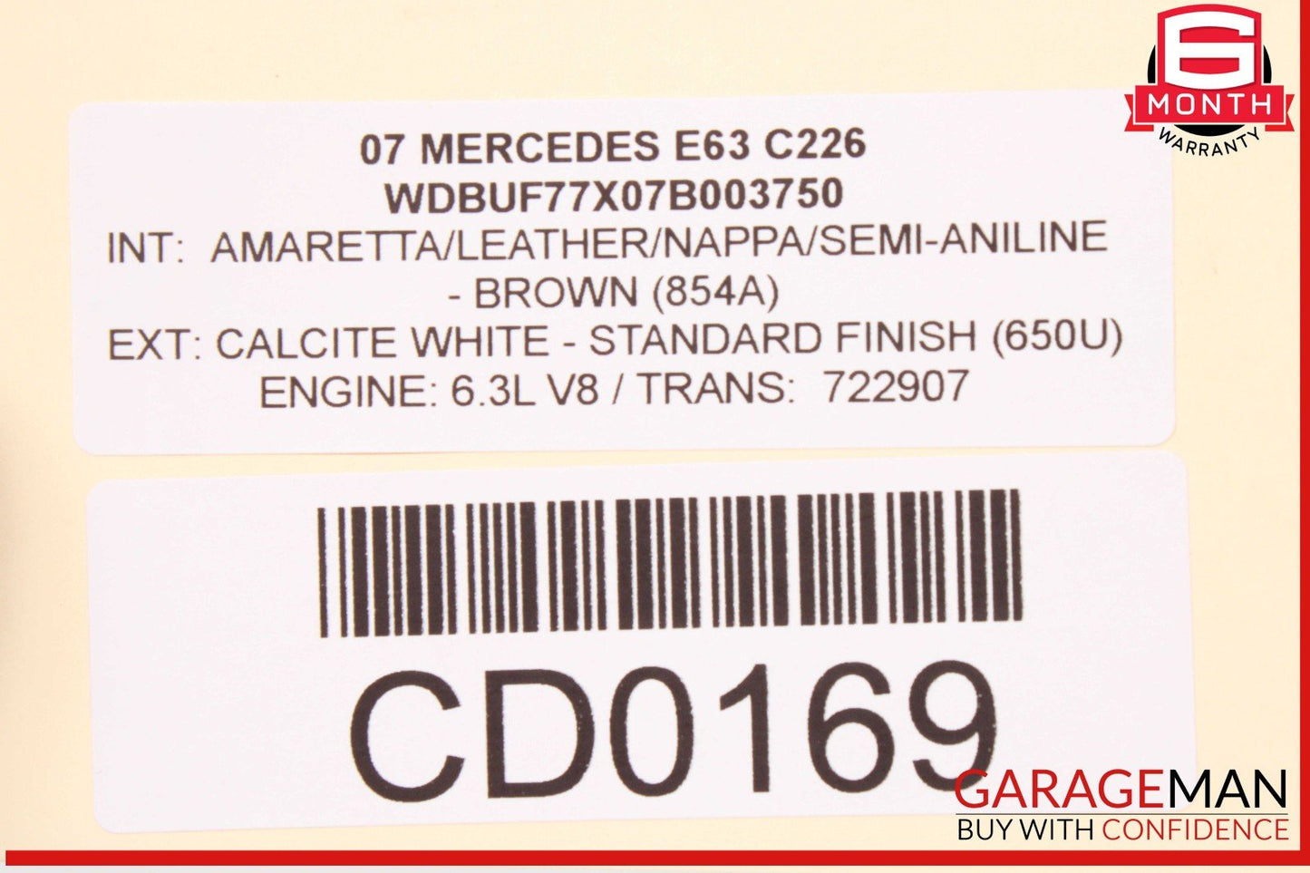 03-09 Mercedes W211 E63 E500 Front Left Side Wing Fender Panel OEM