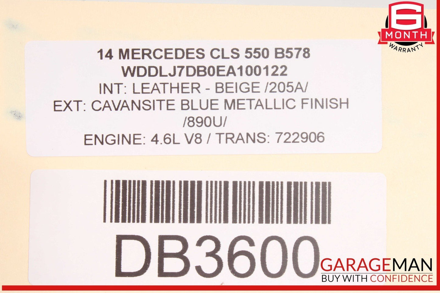 10-18 Mercedes W218 CLS550 E550 Rear Differential Diff Axle Carrier 2.47 OEM