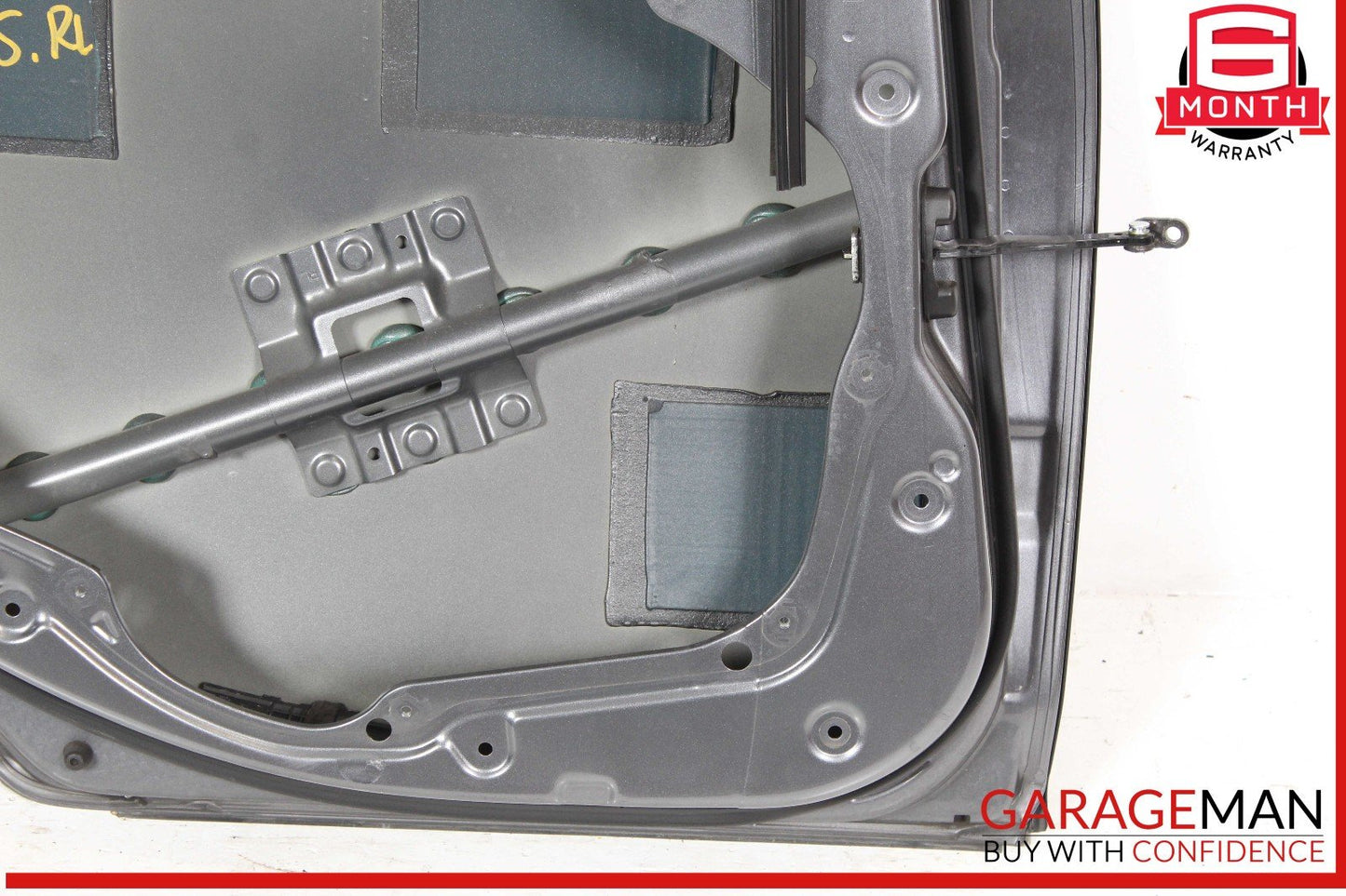 15-20 Genesis G80 Rear Left Driver Side Exterior Door Shell Frame Panel OEM
