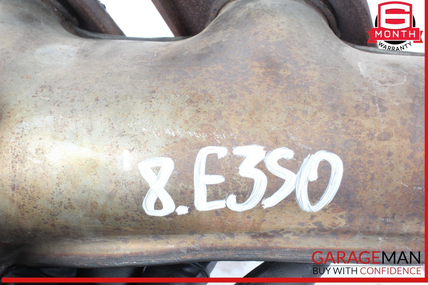 06-12 Mercedes W211 E350 C300 C350 V6 M272 Right Side Exhaust Manifold Header