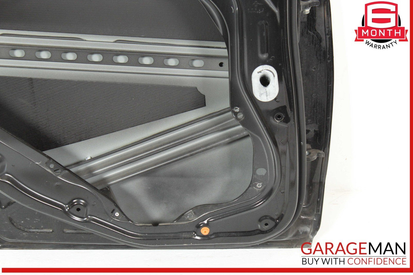 10-16 Mercedes W212 E350 E63 AMG Sedan Rear Left Side Door Shell Black OEM