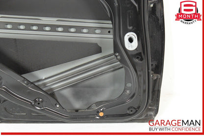 10-16 Mercedes W212 E350 E63 AMG Sedan Rear Left Side Door Shell Black OEM