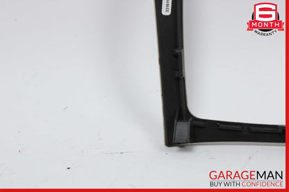 08-15 Mercedes W204 C250 C300 C350 Center Console Shift Shifter Bezel Trim Wood
