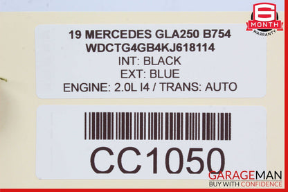 14-20 Mercedes W117 CLA250 GLA250 Steering Wheel w/ Paddle Shifters Assy