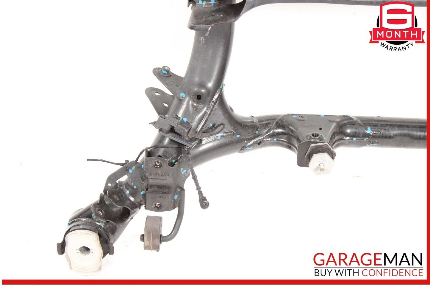 17-19 Audi Q7 Rear Suspension Crossmember Subframe Cradle AWD OEM
