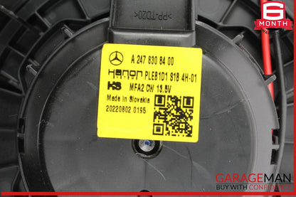 20-23 Mercedes W118 CLA250 HVAC AC Air Conditioning Heater Blower Housing Box