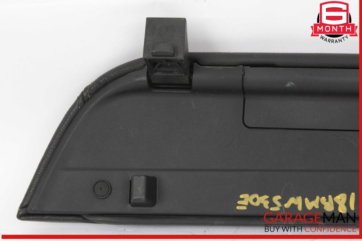 17-20 BMW 530E Front Center Console Left & Right Arm Rest Armrest Black OEM